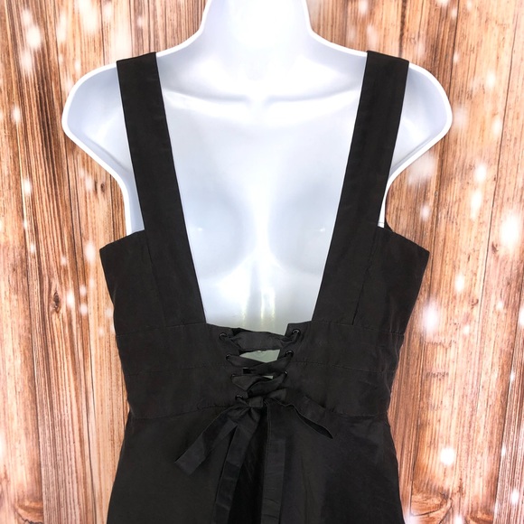 Donna Ricco New York 100% Silk Black Sleeveless Dress - Picture 9 of 11
